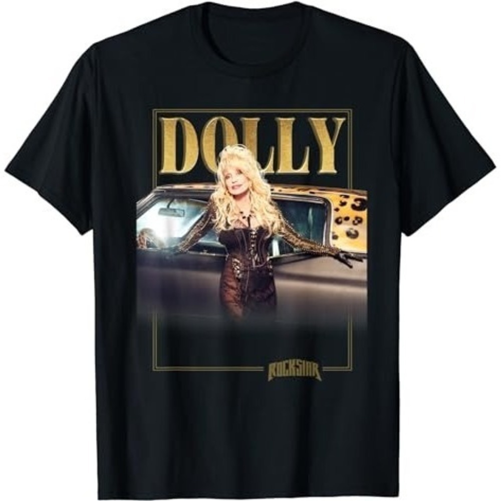 Dolly Parton Rockstar Gold Tshirt